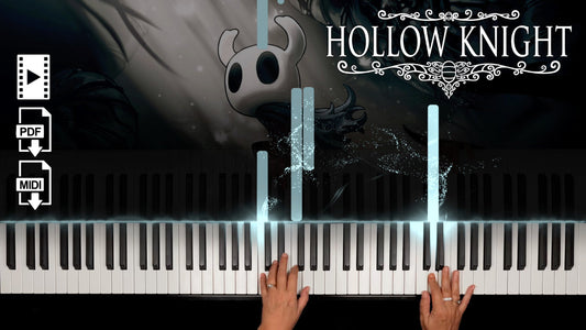 Synthesia-type Tutorial: Hollow Knight