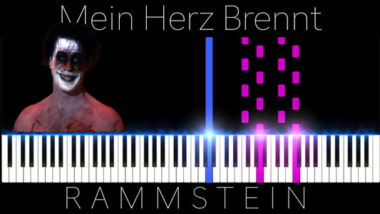 Synthesia-type Tutorial: Mein Herz Brennt