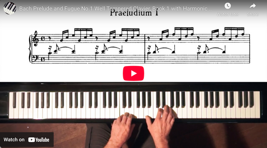 Scrolling Score Tutorial: Prelude 1 in C Major, WTC I