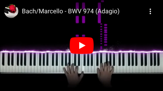 Synthesia-type Tutorial: Adagio in D minor