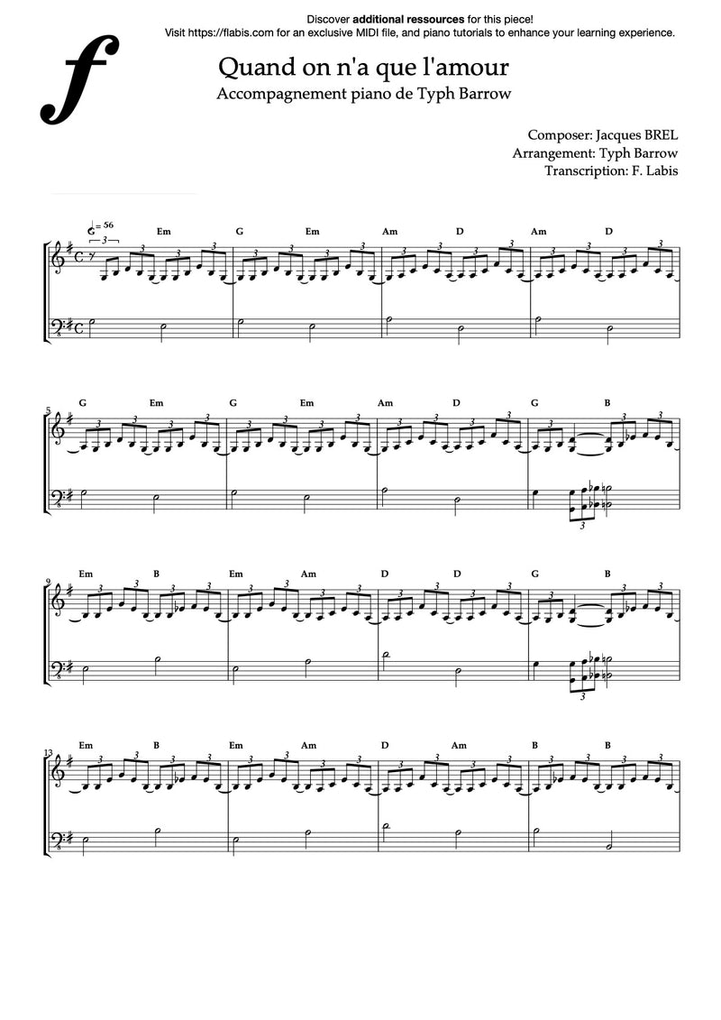 Sheet Music