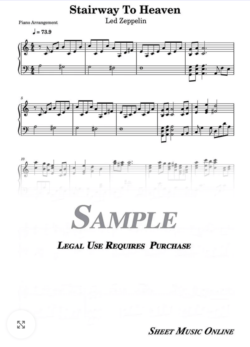 Sheet Music