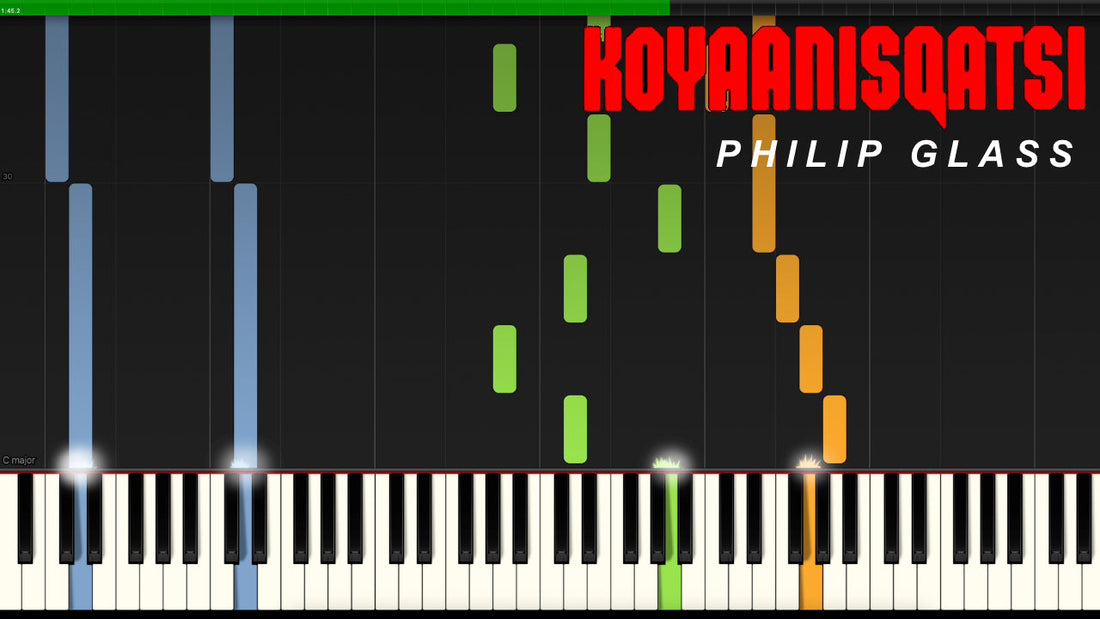 Synthesia-type Tutorial: Koyaanisqatsi