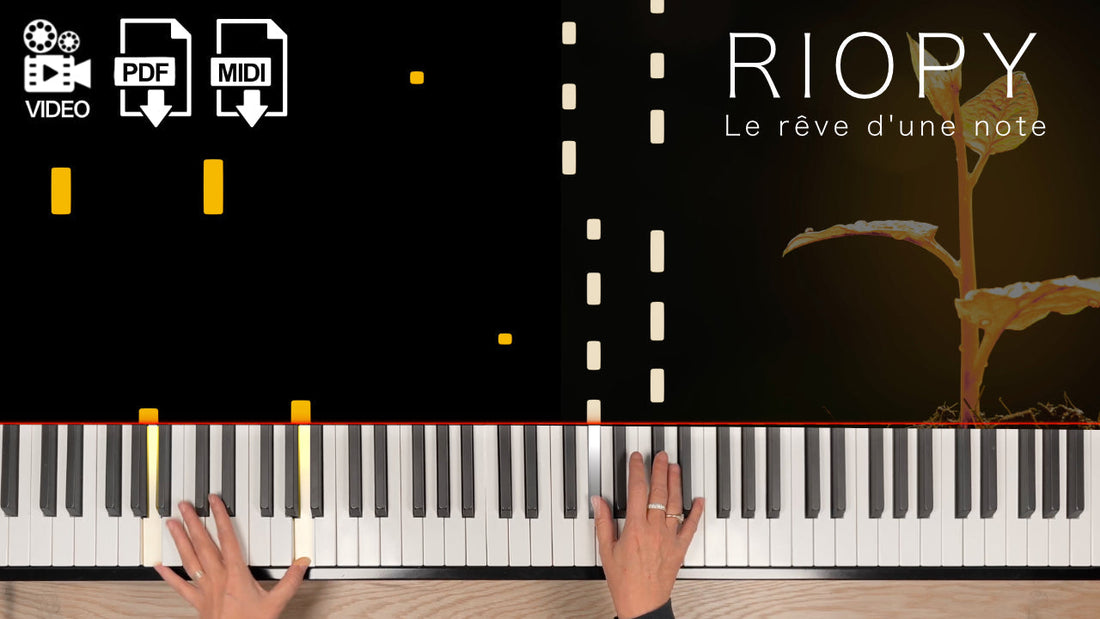 Synthesia-type Tutorial: Le rêve d’une note