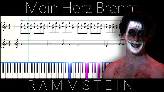 Scrolling Score Tutorial: Mein Herz Brennt