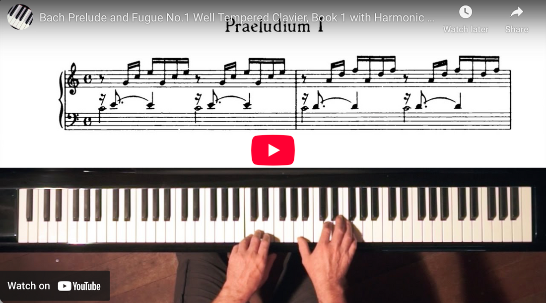 Scrolling Score Tutorial: Prelude 1 in C Major, WTC I