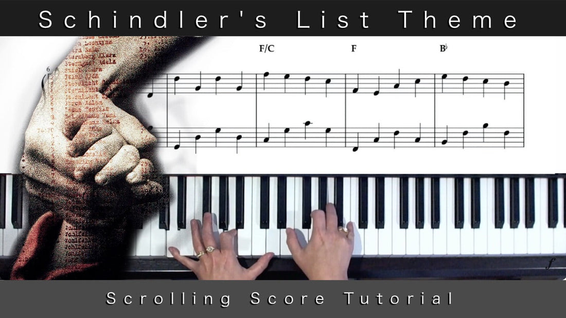 Scrolling Score Tutorial: Schindler's List Theme