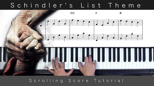 Scrolling Score Tutorial: Schindler's List Theme
