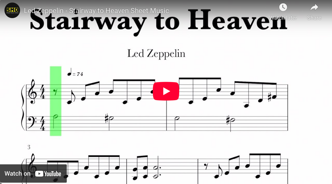 Scrolling Score Tutorial: Stairway to Heaven