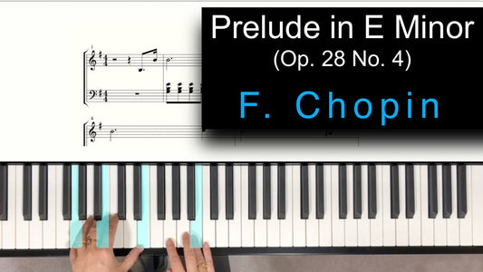 Scrolling Score Tutorial: Prelude N. 4 Op. 28 en E Minor