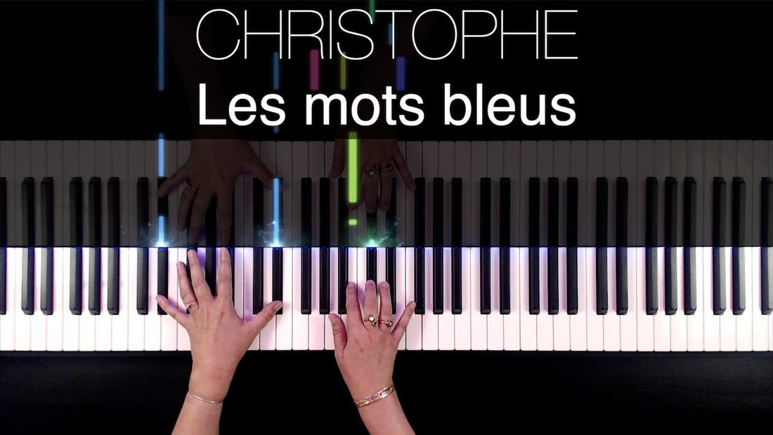 Synthesia-type Tutorial: Les mots bleus