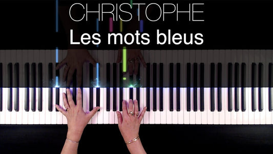 Synthesia-type Tutorial: Les mots bleus