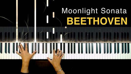 Synthesia-type Tutorial: Moonlight Sonata