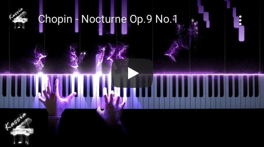 Nocturne Op. 9 N. 1 - Chopin - Synthesia-type Tutorial