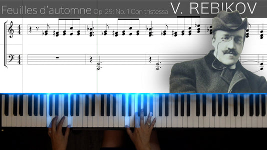 Scrolling Score Tutorial: Autumn Leaves op. 29 N°1