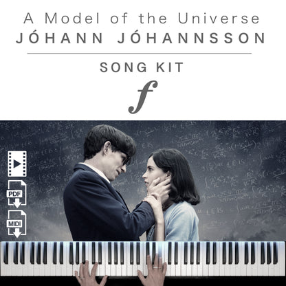 Piano Kit with all the learning resources you need to learn and master “A Model of the Universe” on piano.