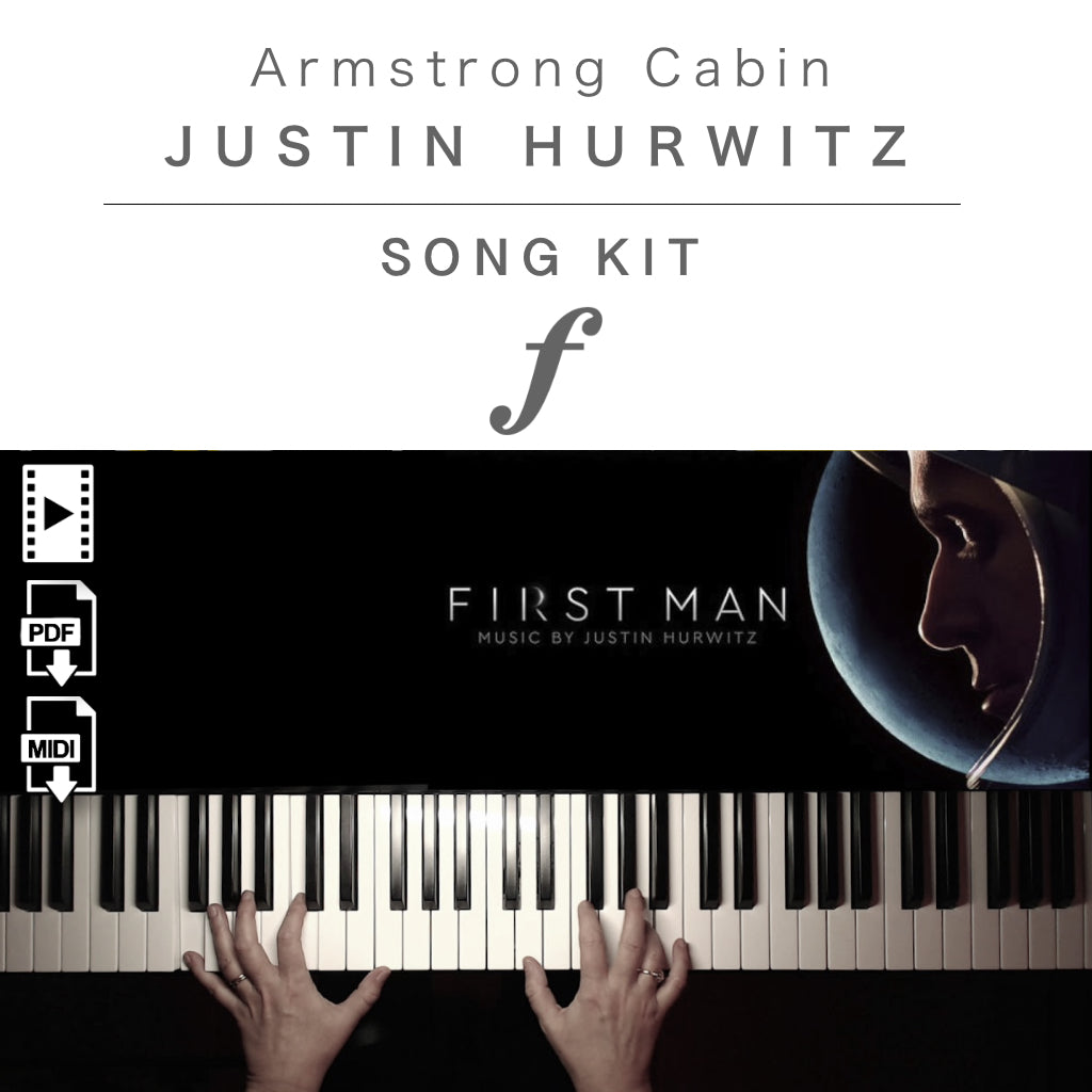 Piano Kit with all the learning resources you need to learn and master “Armstrong Cabin – (First Man)” on piano.