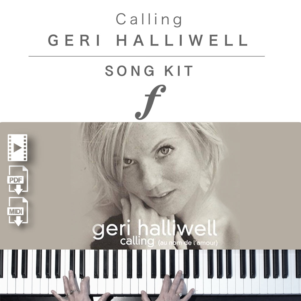 Piano Kit with all the learning resources you need to learn and master “Calling” on piano.