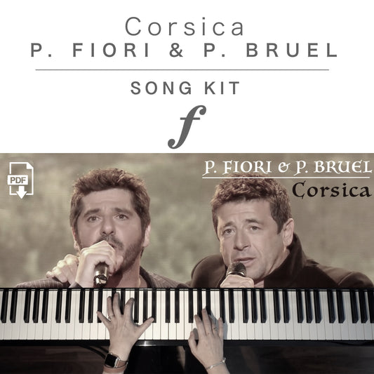 Piano Kit with all the learning resources you need to learn and master “Corsica” on piano.