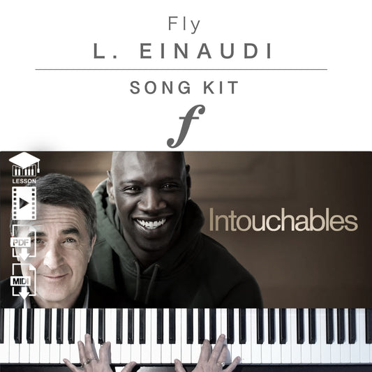 Piano Kit with all the learning resources you need to learn and master “Fly – Intouchables” on piano.