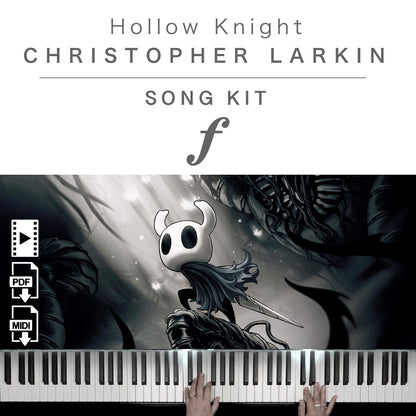 Piano Kit with all the learning resources you need to learn and master “Hollow Knight” on piano.