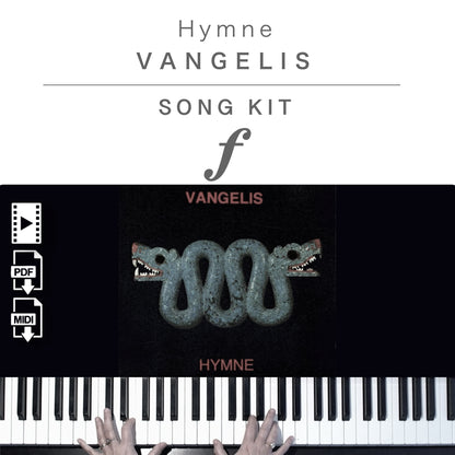 Piano Kit with all the learning resources you need to learn and master “Hymne” on piano.