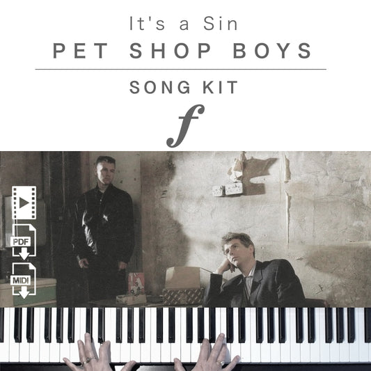 Piano Kit with all the learning resources you need to learn and master “It’s a sin” on piano.