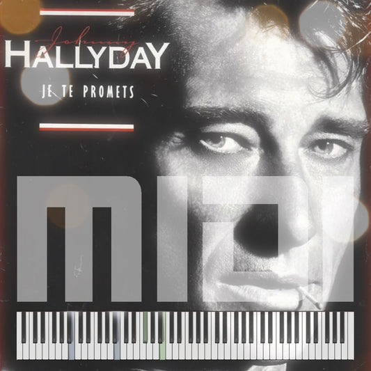 Je te promets - Johnny Halliday - MIDI File