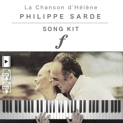 Piano Kit with all the learning resources you need to learn and master “La chanson d’Hélène” on piano.