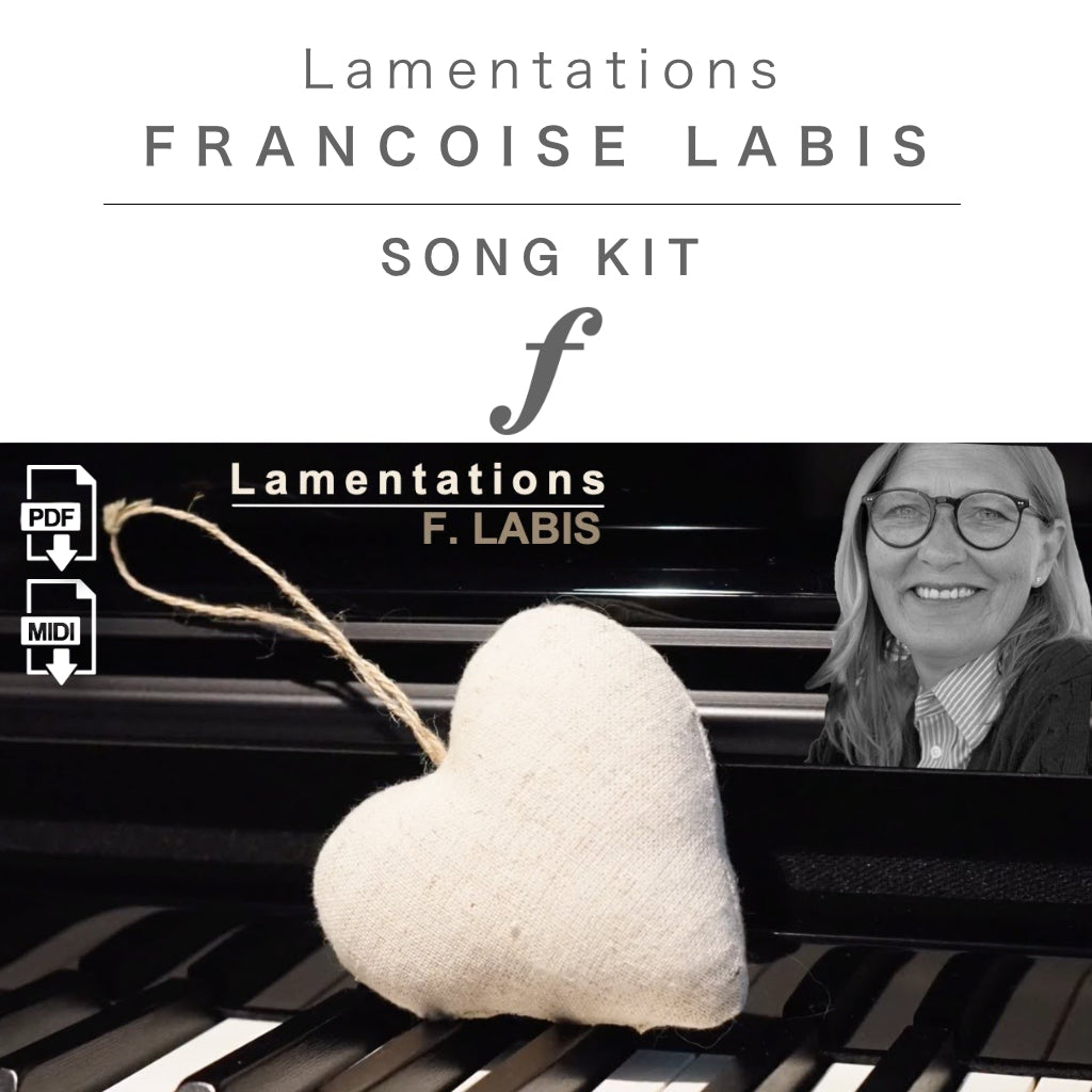 Piano Kit with all the learning resources you need to learn and master “Lamentations” on piano.