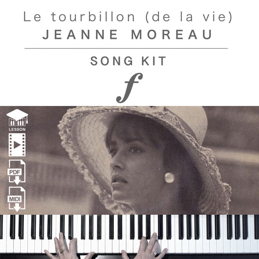 Piano Kit with all the learning resources you need to learn and master “Le tourbillon” on piano.