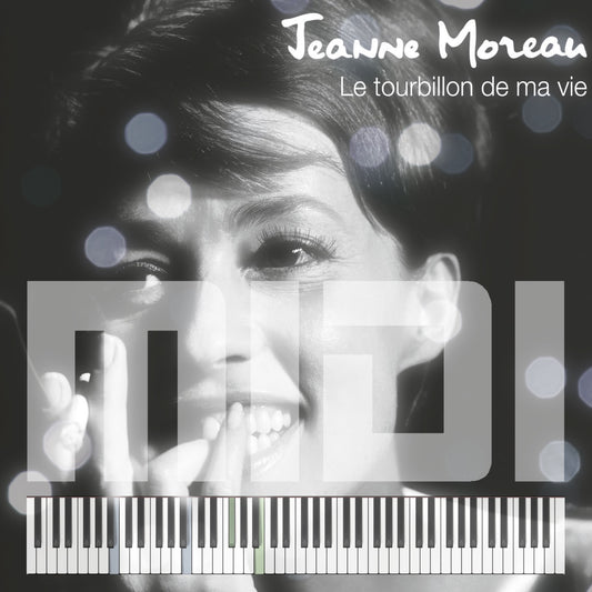 Le Tourbillon - Jeanne Moreau - Piano MIDI File Download