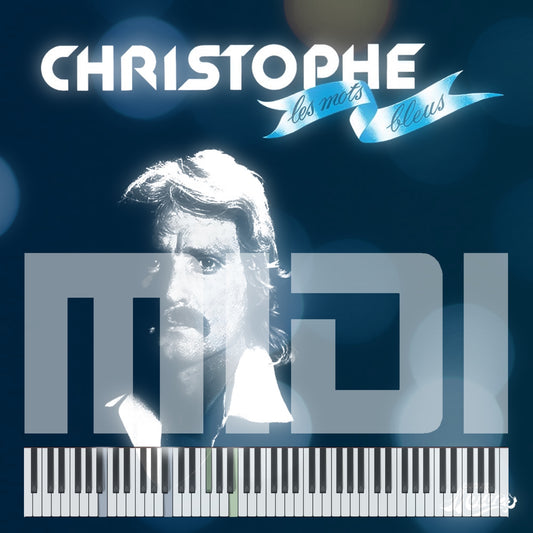 Les mots bleus - Christophe - MIDI File