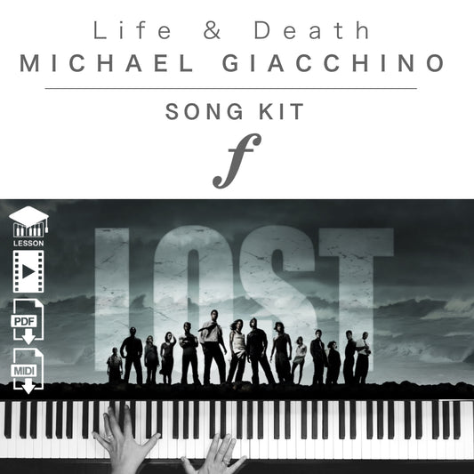 Piano Kit with all the learning resources you need to learn and master “Life and Death” on piano.