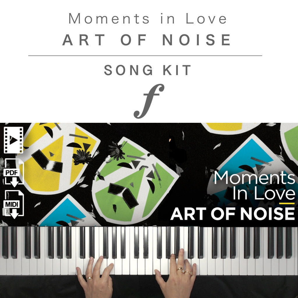 Piano Kit with all the learning resources you need to learn and master “Moments in Love” on piano.