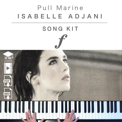 Pull Marine - Isabelle Adjani - Piano KIT