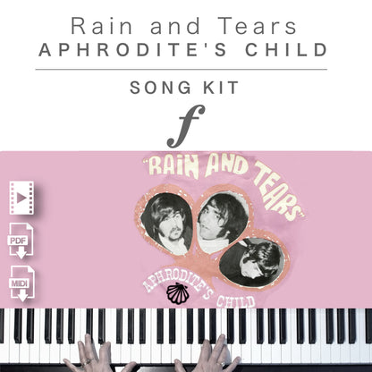 Piano Kit with all the learning resources you need to learn and master “Rain and Tears” on piano.