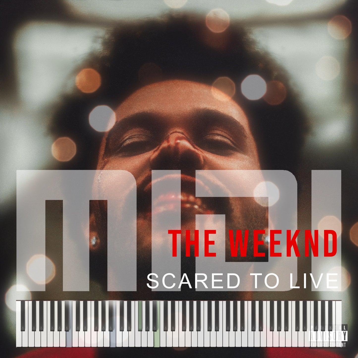 Scared to Live - The Weeknd - MIDI File