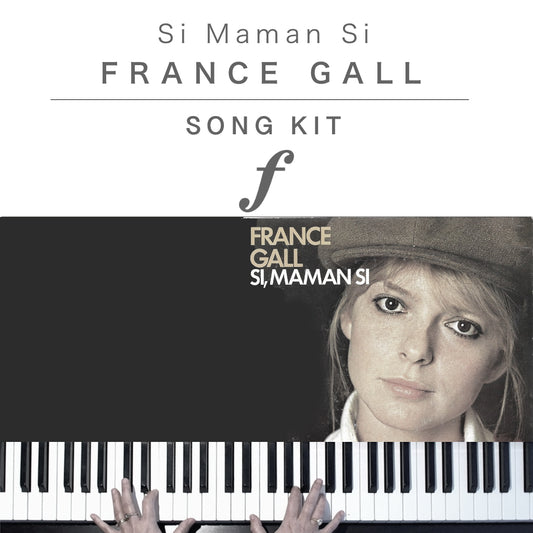 Piano Kit with all the learning resources you need to learn and master “Si Maman Si” on piano.
