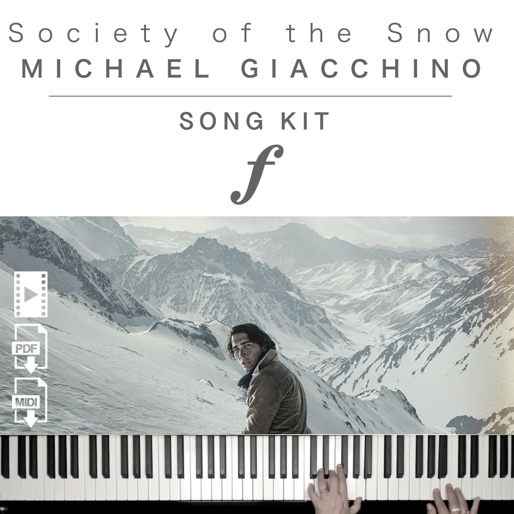 Piano Kit with all the learning resources you need to learn and master “Society Of The Snow – Leaving Home” on piano.