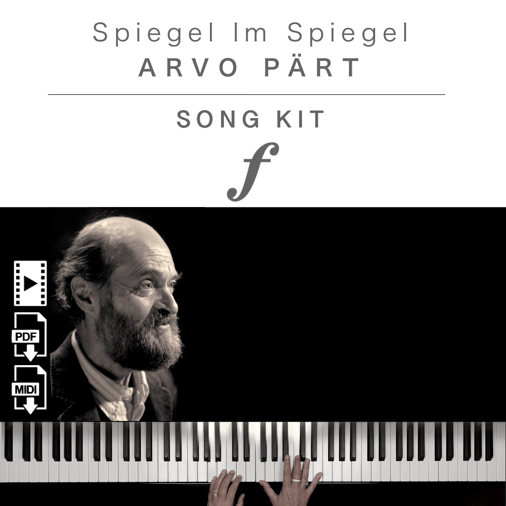 Piano Kit with all the learning resources you need to learn and master “Spiegel Im Spiegel” on piano.