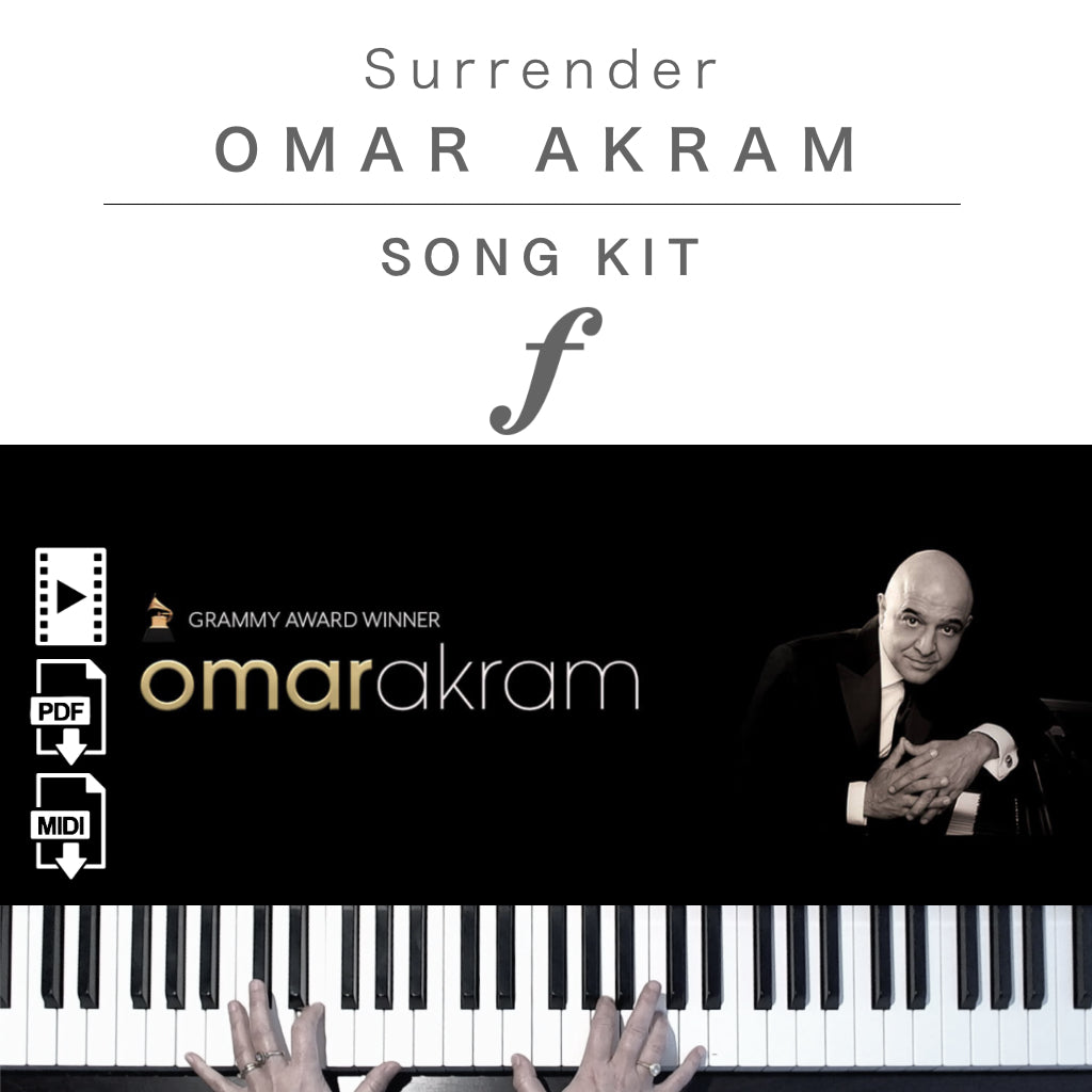 Piano Kit with all the learning resources you need to learn and master “Surrender” on piano.