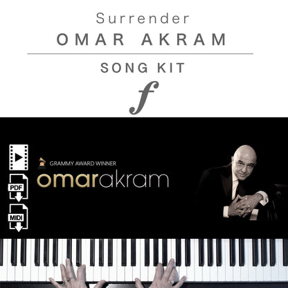 Piano Kit with all the learning resources you need to learn and master “Surrender” on piano.