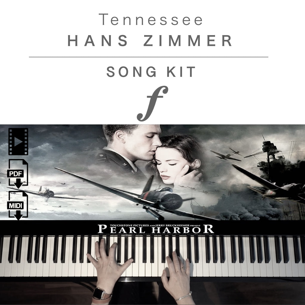Piano Kit with all the learning resources you need to learn and master “Tennessee” on piano.