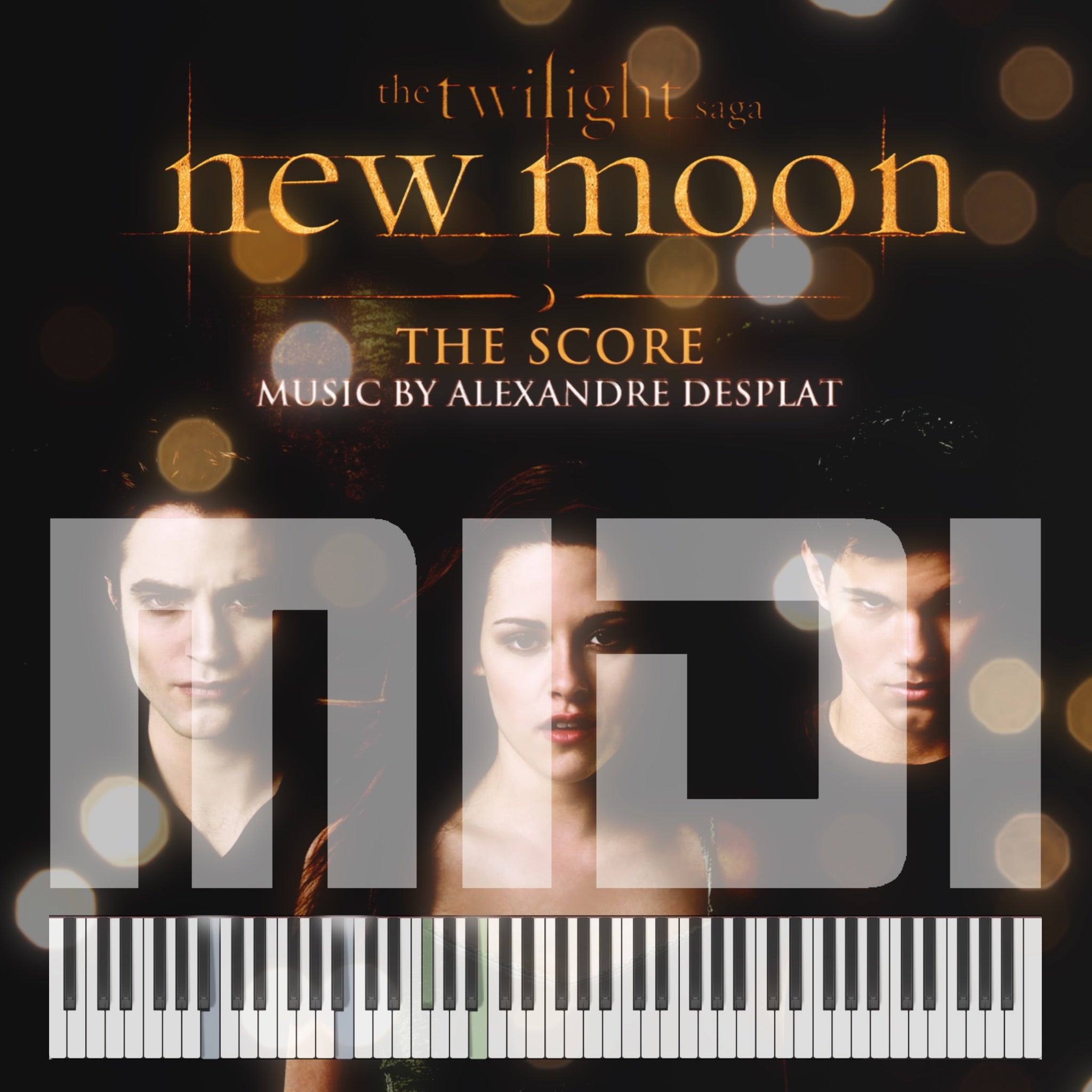 The Meadow (Twilight Saga: New Moon) – ALEXANDRE DESPLAT – MIDI File