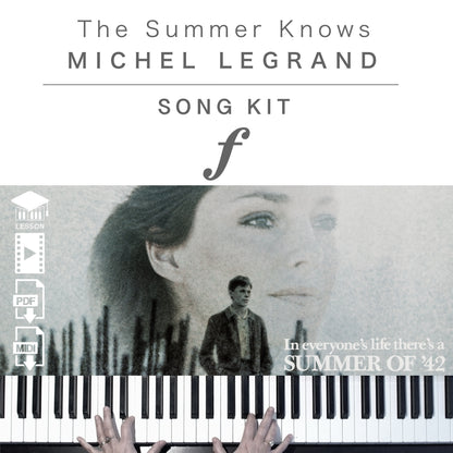 Piano Kit with all the learning resources you need to learn and master “Summer of '42” on piano.