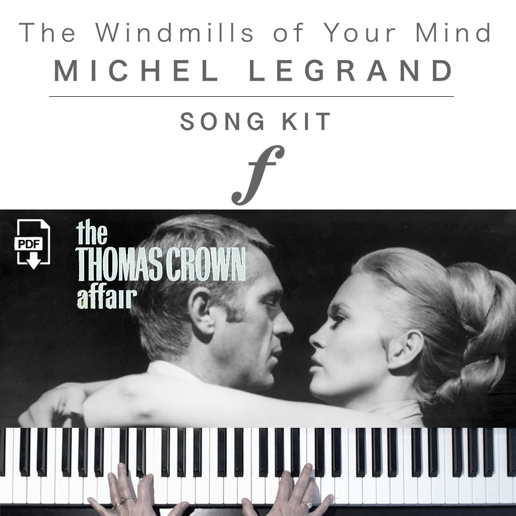 Piano Kit with all the learning resources you need to learn and master “The Windmills of your Mind” on piano.