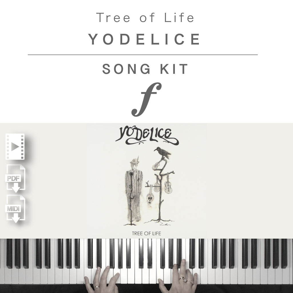 Piano Kit with all the learning resources you need to learn and master “Tree Of Life” on piano.