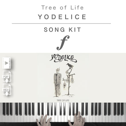Piano Kit with all the learning resources you need to learn and master “Tree Of Life” on piano.