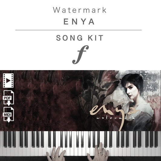 Piano Kit with all the learning resources you need to learn and master “Watermark” on piano.